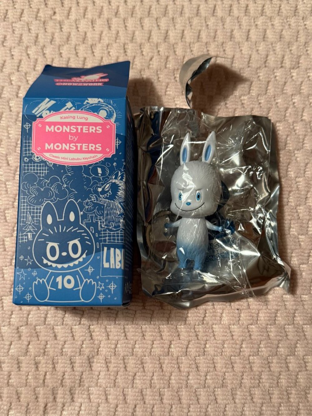 The Monsters 10th Anniversary Mini Labubu Keychain - North